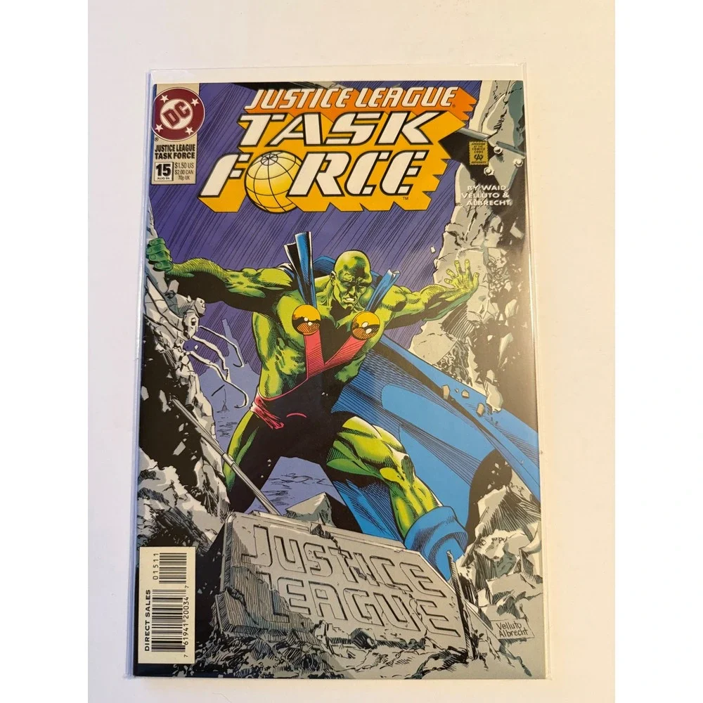 DC Comics Justice League Task Force‎ 15 Aug 1994 Martian Manhunter Mark Waid JLA